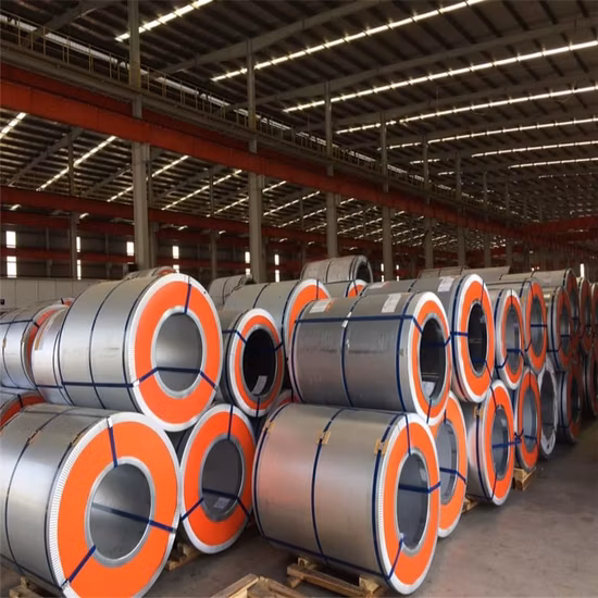 Zincato/Ferro/Ondulato/Copertura/Laminato a freddo a caldo/Lamiera di acciaio/Nastro/Latta/Acciaio al carbonio/PPGI/PPGL/Lamiera/Piastra Materiale da costruzione Bobina in acciaio inossidabile 304 316L