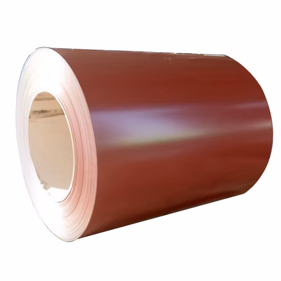 Materiali da costruzione di alta qualità 0,12 / 0,08 mm Lamiera di acciaio zincato a spirale per coperture in acciaio colorato preverniciato PPGI con rivestimento in colore laminato a freddo 304