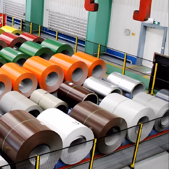 SGCC Dx51d PPGI PPGL Lamiera per copertura in lamiera di acciaio ondulata zincata preverniciata