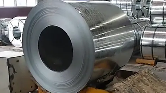 Bobina in acciaio zincato rivestito in zinco Dx51d Z275 a immersione a caldo Prime